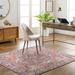 Black 27 x 0.07 in Area Rug - Langley Street® Fleckenstein Oriental Bright Red/Beige/Blue Area Rug Polyester | 27 W x 0.07 D in | Wayfair