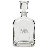 Kent State Golden Flashes 23.75oz. Crystal Whiskey Decanter