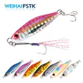 Micro jig leurre de pêche appât de pêche Rockfishing métal moulé Jigging cuillère Spinner lancer