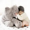Éléphant en peluche doux pour enfants grands jouets en peluche animaux en peluche jouets pour