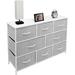 Dresser w/ 8 Drawers Furniture Storage Chest for Clothing Organization