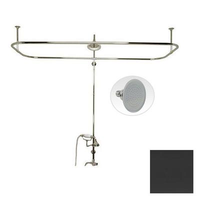 Randolph Morris Side Mount Shower Conversion Kit with Handshower Cradle & Rain Shower Head RMSHOWERKIT6RORB