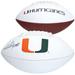 Clinton Portis Miami Hurricanes Autographed White Panel Football