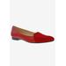 Wide Width Women's Flora Loafer by Bellini in Red (Size 8 W)