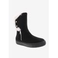 Wide Width Women's Furry Boot by Bellini in Black (Size 10 W)