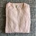 J. Crew Sweaters | J.Crew Cable Knit Crew-Neck Sweater | Color: Pink | Size: Xs