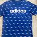 Adidas Shirts | Adidas Casual T-Shirt Blue And White Size L | Color: Blue/White | Size: L