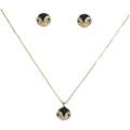 Kate Spade Jewelry | Kate Spade Dashing Beauty Pave Penguin Pendant And Stud Earrings Box Set | Color: Black | Size: Os