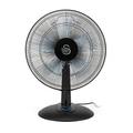 Swan Activair Silence 12-inch Desk Fan, Turbo & Silent Modes, Powerful Cooling, Oscillation Function, 60W, Black, SFA23022N.