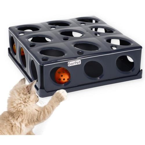 Garpet - Katzenspielzeug Intelligenzspielzeug Katze interaktiv Selbstbeschäftigung Ball Intelligenz