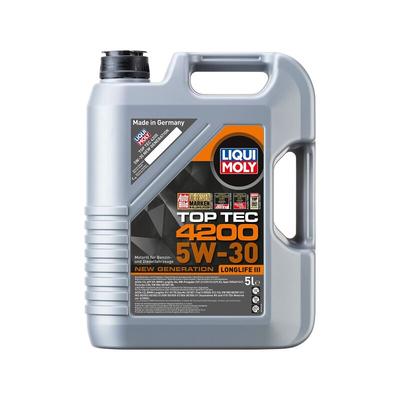 Liqui Moly - Motoröl Top Tec 4200 sae 5W-30 Longlife iii 5 l Motoröl