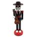 Santa's Workshop Day of the Dead Nutcracker - Size: 4"W x 4"D x 13"H