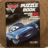 Disney Toys | Disney Cars 2 Puzzle Book With Reward Stickers | Color: Black/Blue | Size: 1 Book