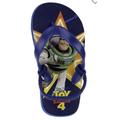 Disney Shoes | Disney Pixar Toddler Boys Toy Story Flip Flop Sandals | Color: Blue | Size: 5/6 Toddler