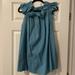 Free People Dresses | Free People Off Shoulder Dress | Color: Blue | Size: M