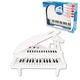 Lexibook K731 First Piano for Children, Lighting Keys, Learning Mode, 29 x 31 cm, Tempo and Volume Adjustment, 3+, White