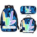 Share The Love Backpack Unisex 3pcs Backpack Boys Girls Teen Schoolbag Classic Fashion Backpack