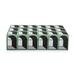 Jonathan Adler Arcade Decorative Box Lacquer in Gray/Green/Black | 3 H x 12 W x 8 D in | Wayfair 31662