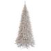 The Holiday Aisle® Silver Tinsel Fir Slim Artificial Christmas Tree, Metal in Brown | 4.5' | Wayfair 1A36F1A6702E414B8A2863E0CCB5E16D