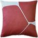 Pillow Decor Aurora Spanish Throw Pillow 19X19 Polyester/Polyfill blend in Red | 19 H x 19 W x 5 D in | Wayfair PT1-0003-02-19
