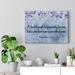 Trinx A Fool's Wrath Proverbs 12:16 Christian Home Décor Wall Art Scripture Ready Canvas in Gray/Indigo | 12 H x 16 W x 1.25 D in | Wayfair