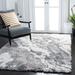 Gray/White 1.97 in Area Rug - Gracie Oaks Anguiano Abstract Gray/Ivory Area Rug | 1.97 D in | Wayfair F0D7C517716E4BCFB2CB17D711491668