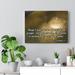 Trinx Tinkling Cymbal 1 Corinthians 13:1 Christian Home Décor Wall Art Scripture Ready Canvas in Brown/White | 12 H x 16 W x 1.25 D in | Wayfair