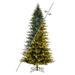 Vickerman 673751 - 9' x 57" Artificial Kamas Fraiser Fir 1700 Color Changing Low Voltage 3MM LED Lights Christmas Tree (K184183LEDCC)