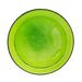 Achla Designs Reflective Crackle Glass Birdbath Bowl, 12.5 Inch Diameter, Fern Green