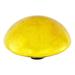 Achla Designs Glass Toadstool Gazing Globe Ball, 9 Inch Diameter, Yellow