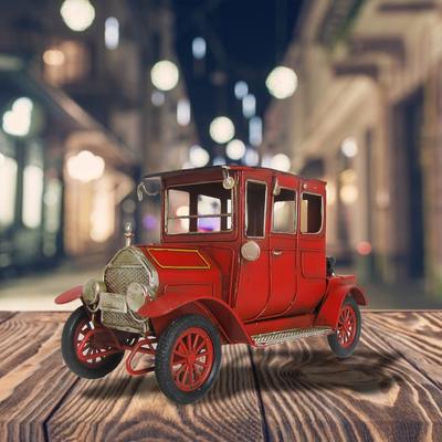 1920's Inspired Model Automobile - 10.04" L x 4.13" W x 5.71" H