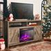 Costway 25''Electric Fireplace Freestanding & Recessed Heater Log - See Details