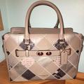 Coach Bags | 2x Host Pick Nwt % Authentic Coach Blake Exotic Patchwork Satchel | Color: Tan | Size: Os