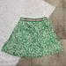 Lilly Pulitzer Bottoms | Lily Pulitzer Flower Patterned Girls Skirt | Color: Green/White | Size: 6g