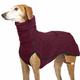 TTCI-RR Dogs Clothes High Collar Medium Big Dog Coat Jacket For Large Dogs Great Dane Greyhound Pitbull Clothing Pets Clothes Pet (Color : Wine Red, Size : 3XL)