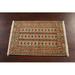 Brown 26 W in Rug - Isabelline Geometric Turkoman Persian Design Area Rug Hand-Knotted 2X3 Wool | Wayfair 1E41558052F14E769288925E7C9E5C9F