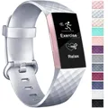 Bracelet de sport pour Fitbit Charge 3 / Fitbit Charge 4 bracelet souple en TPU ceinture de