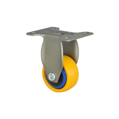 WAGNER Design - 3C Bockrolle/Möbelrolle soft - Durchmesser Ø 25 mm, blau/gelb, Tragkraft 12 kg - 01242501 Image