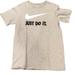 Nike Shirts & Tops | Boys Nike “Just Do It” Light Gray T Shirt Size Xl | Color: Gray | Size: Xlb