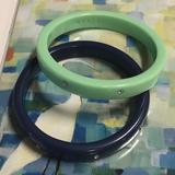 J. Crew Jewelry | J. Crew Bracelet Bundle In Blue And Mint | Color: Blue/Green | Size: Os