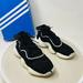 Adidas Shoes | Adidas Originals Crazy Boost Sneakers Size Men 5 Black Byw Lvl I Shoes Cq0991 | Color: Black/White | Size: 5