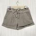 American Eagle Outfitters Shorts | American Eagle | Tie Waist Paper Bag High Rise Shorties Size 2 | Color: Brown | Size: 2