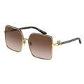 Dolce & Gabbana DG 2279 Gold/Brown Shaded 60/14/140 women Sunglasses