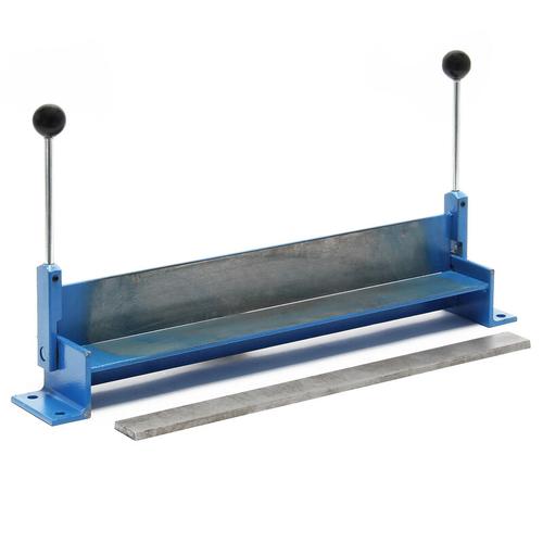 Blechbiegemaschine 460 mm (18') Blechlänge, max. 90° Biegewinkel, Abkantbank zum Blech Abkanten aus