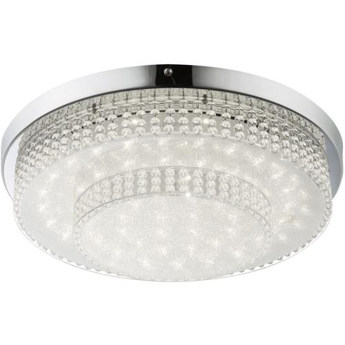 LED Decken Leuchte Wohnzimmer Kristall Effekt Lampe Küchen Strahler rund