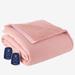 Micro Flannel® Reverse to Sherpa Electric Blanket by Shavel Home Products in Frosted Rose (Size KING)