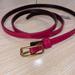 Coach Accessories | Coach Skinny Belt | Color: Pink | Size: 37.5