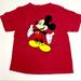 Disney Shirts & Tops | Disney Vintage Girls’ / Boys’ / Unisex Mickey Mouse Graphic Short Sleeve Tee | Color: Red/Yellow | Size: 5tg