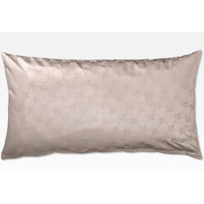 JOOP! Bettwäsche Cornflower 4020 sand - 17 Kissen 40x80 cm Weiss
