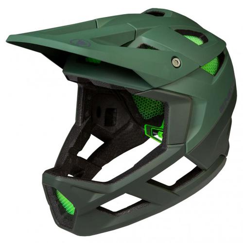 Endura - MT500 Full Face Helm - Fullfacehelm Gr 51-56 cm - S/M grün